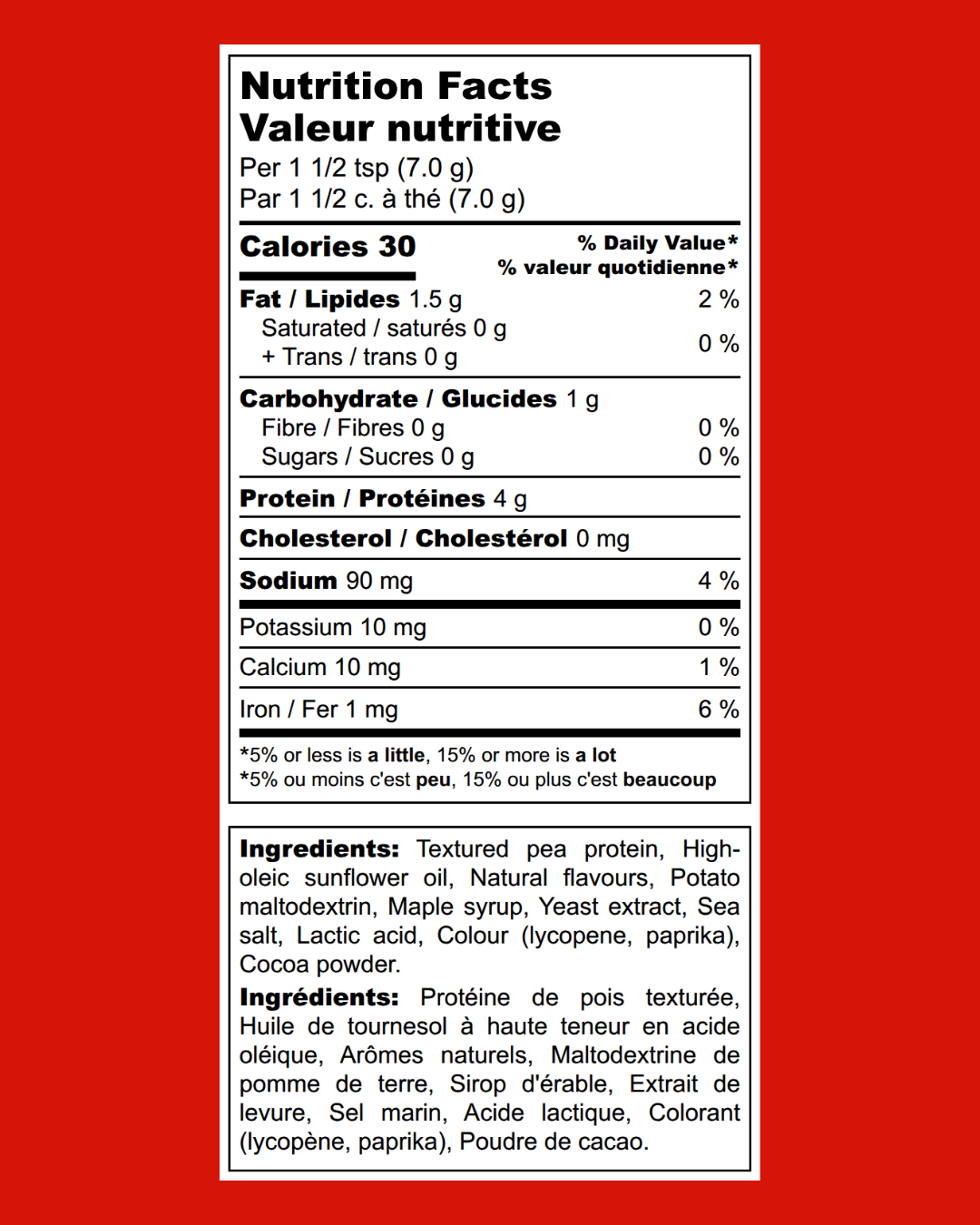 Smoky Maple Bacon - Protein Boosters
